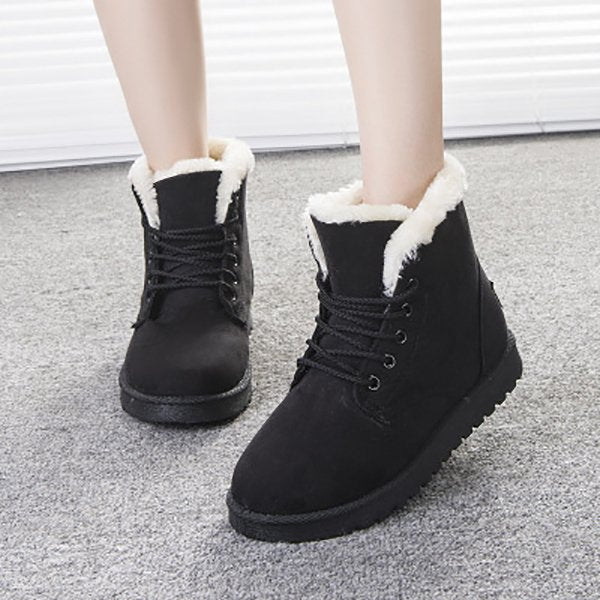Bottes de neige douillettes pour femme