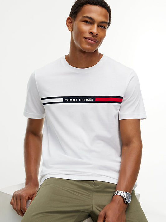 Logo Embroidery Insert Jersey T-Shirt