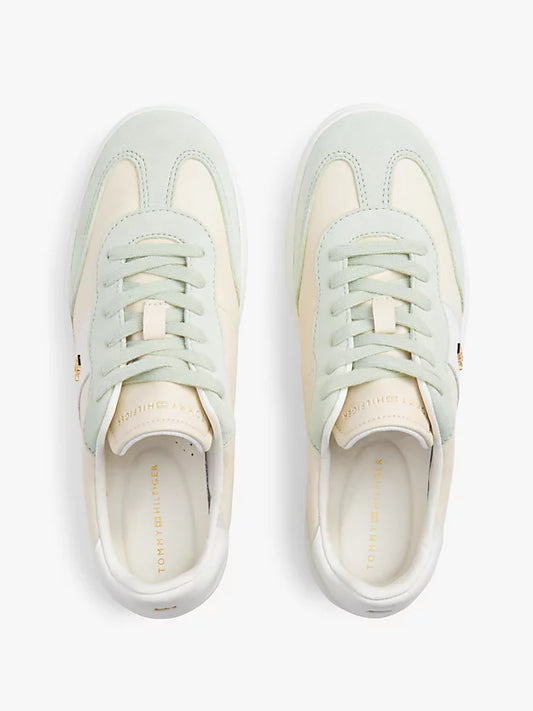 Monogram Mixed Texture Trainers