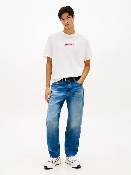 90s Logo Embroidery Jersey T-Shirt