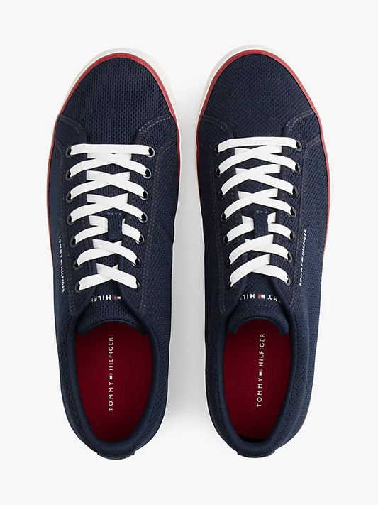 Logo Mesh Lace-Up Trainers
