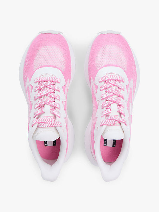 Mesh Jacquard Knit Cleat Trainers