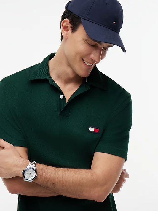 Classic Fit Knit Collar Polo Shirt