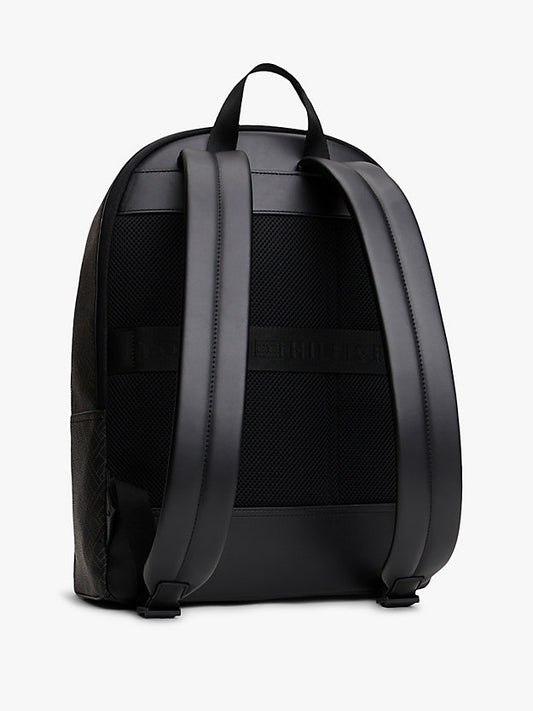 Mixed Texture Dome Backpack