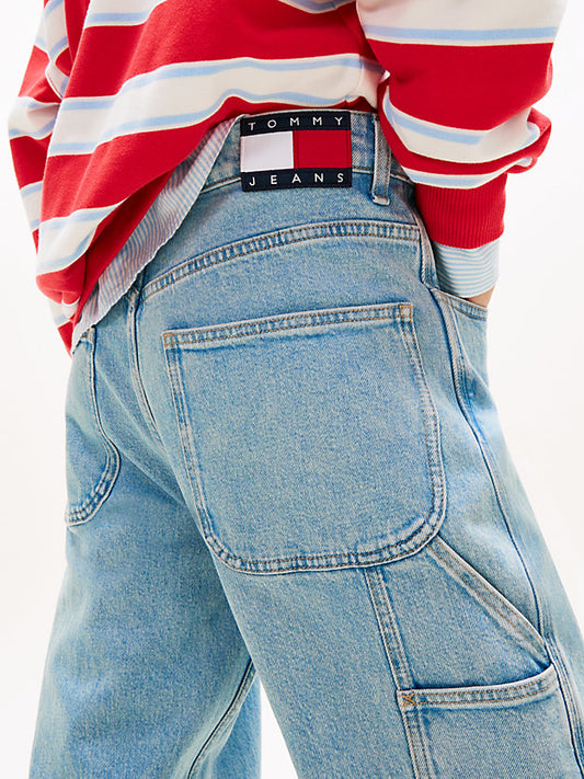 Mia Mid Rise Relaxed Straight Leg Carpenter Jeans