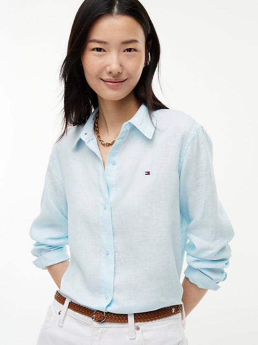 Relaxed Fit Pure Linen Shirt