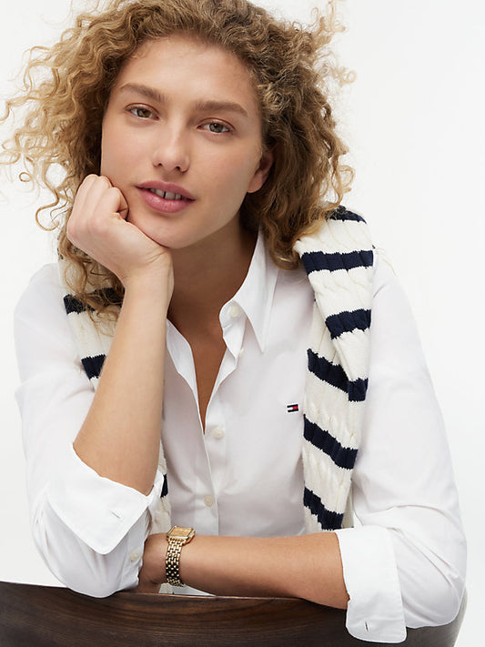 Flag Embroidery Regular Fit Shirt