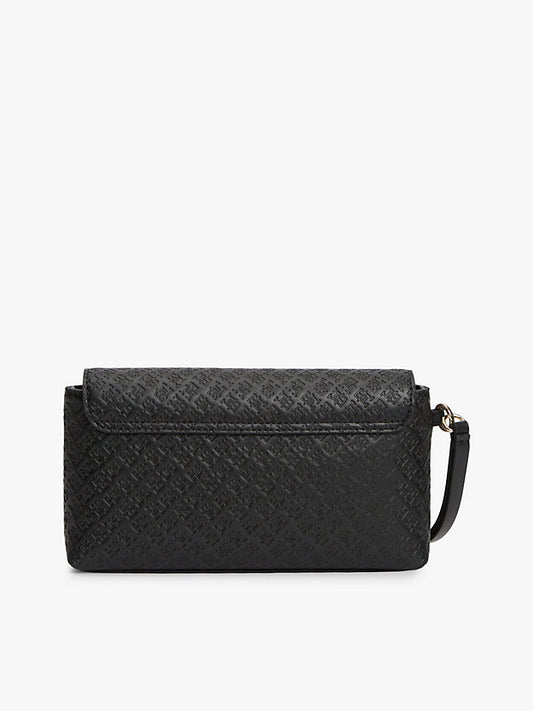 Debossed Logo Flap Pouch