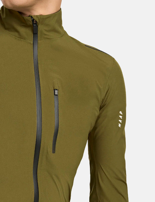 Ascend Pro Rain Jacket - Moss Green