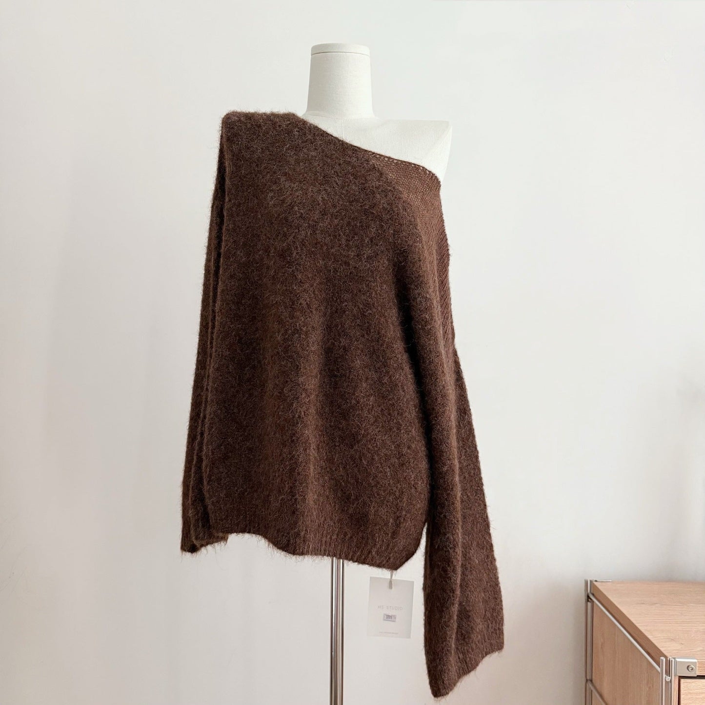 Pull coupe ample aux épaules