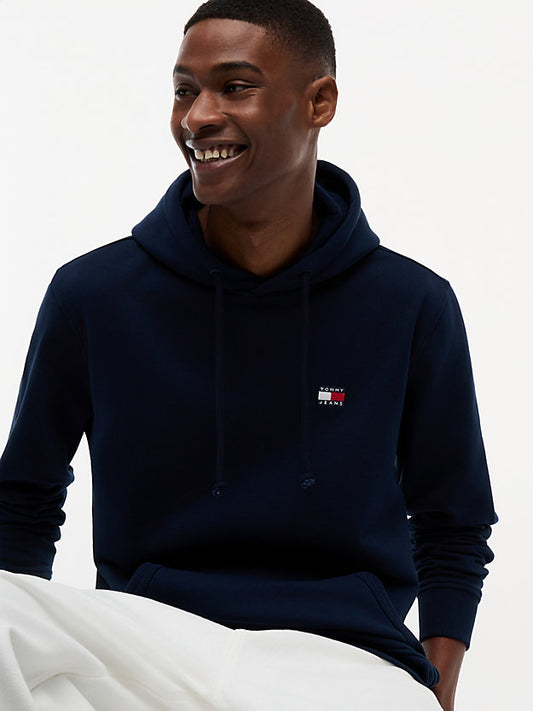 Badge Brushed Fleece Hoody