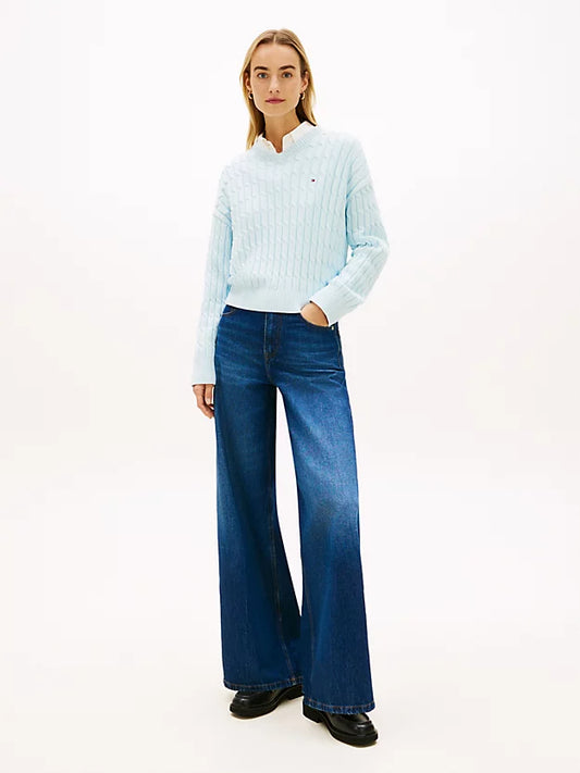 Cable Knit Relaxed Jumper