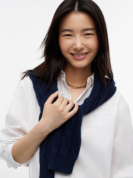 Classic Oversized Fit Poplin Shirt