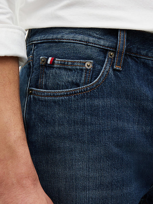 Dover Whiskered Regular Straight Leg Jeans