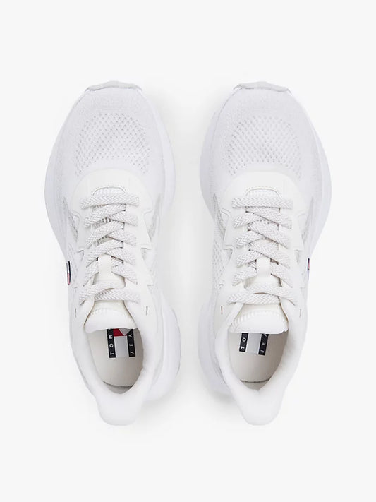 Mesh Jacquard Knit Cleat Trainers