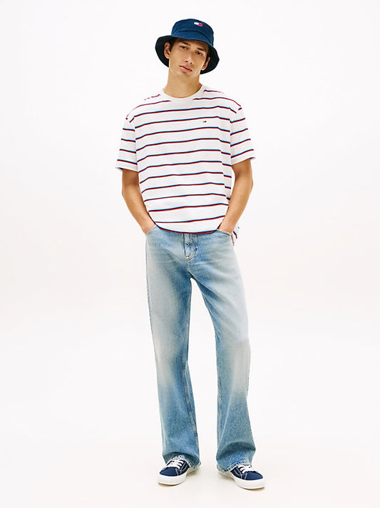 Stripe Relaxed Jersey T-Shirt
