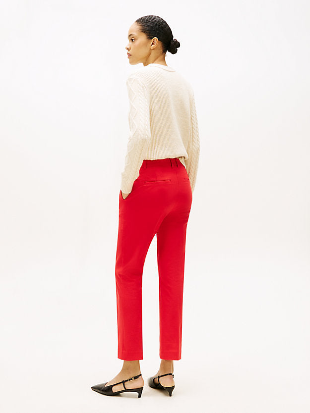 Festive Ankle Grazer Slim Trousers