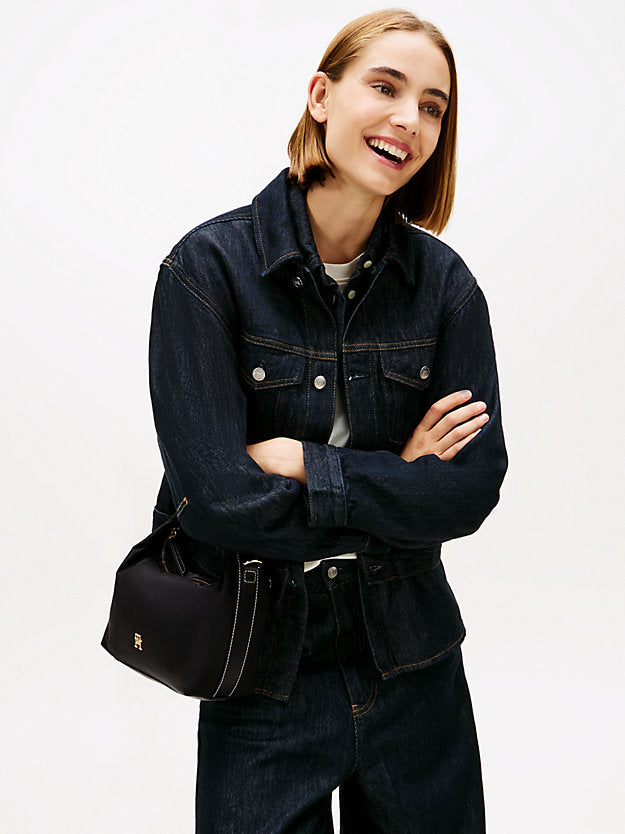 Monogram Plaque Crossbody Bag