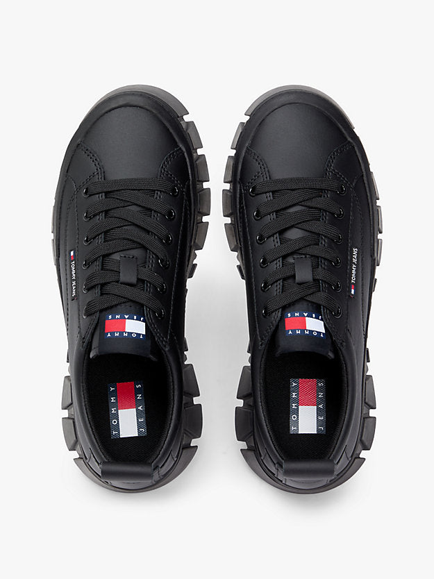 Cleat Platform Trainers WiLeather
