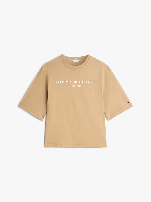 Logo Relaxed Crew Neck T-Shirt