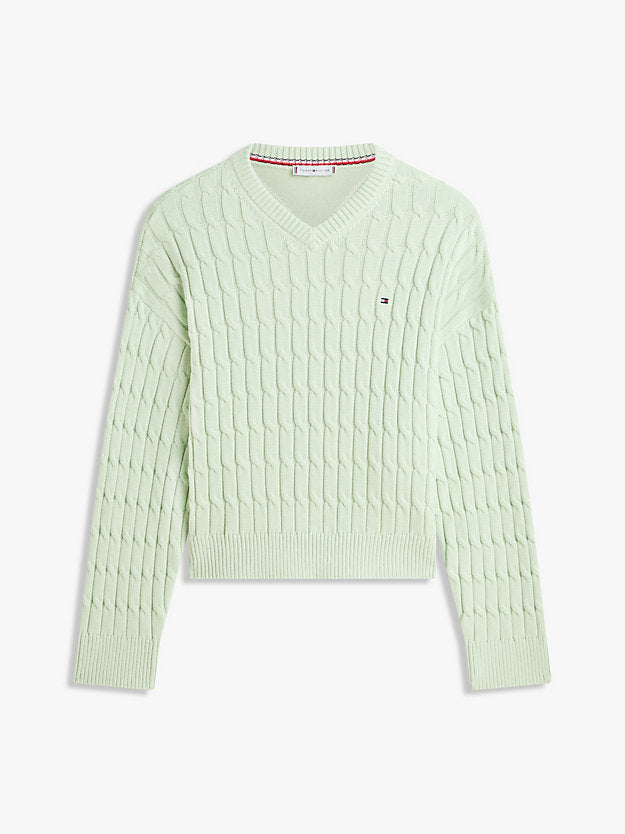 Cable Knit Relaxed Jumper