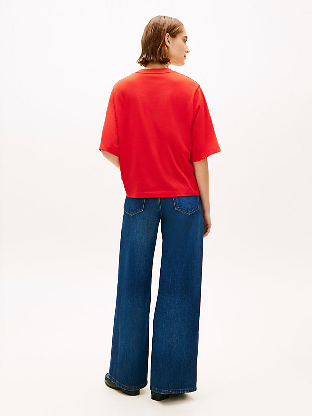 Logo Relaxed Crew Neck T-Shirt