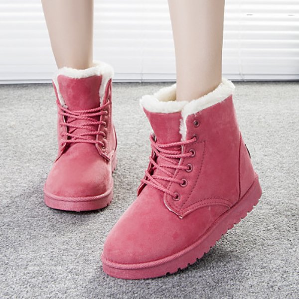 Bottes de neige douillettes pour femme
