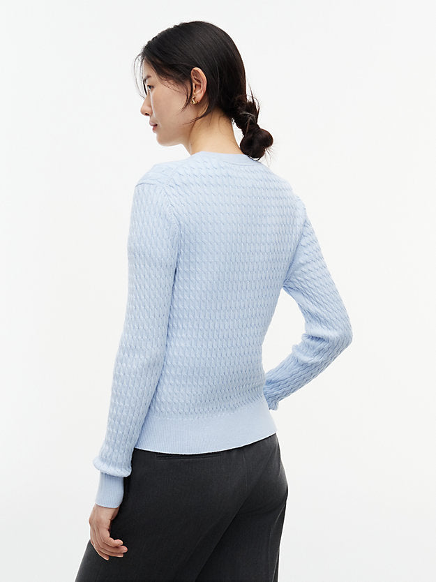 Cable Knit Crew Neck Jumper