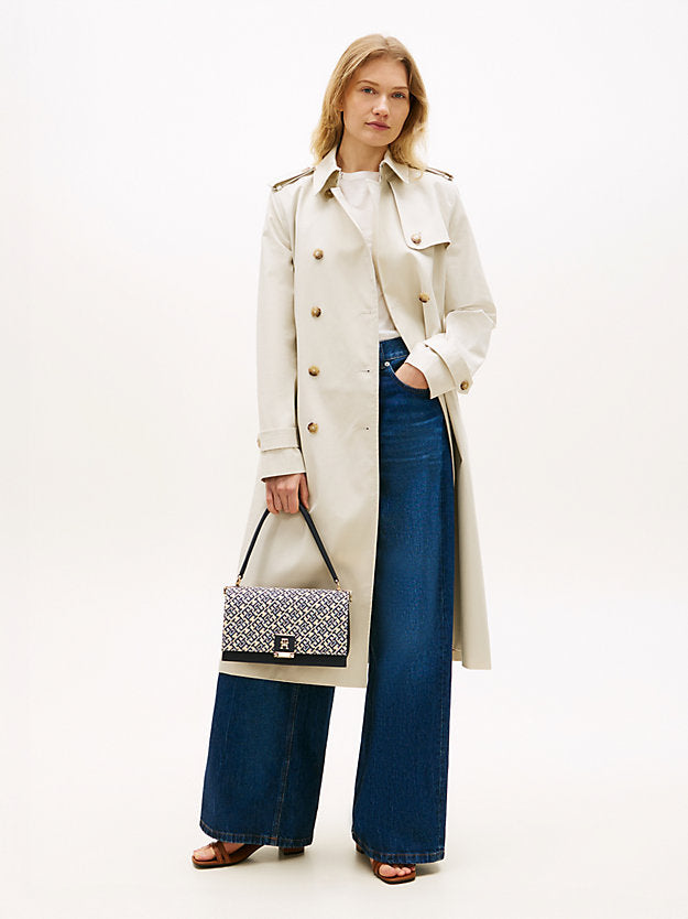 Monogram Jacquard Crossbody Bag