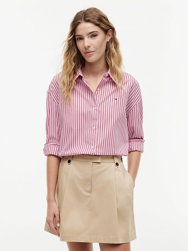 Boxy Fit Poplin Shirt