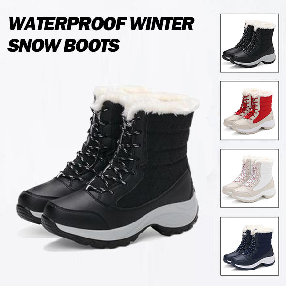 BOTTES D'HIVER IMPERMÉABLES POUR LA NEIGE