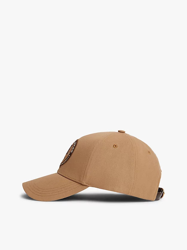 Logo Patch Six-Panel Baseball Cap