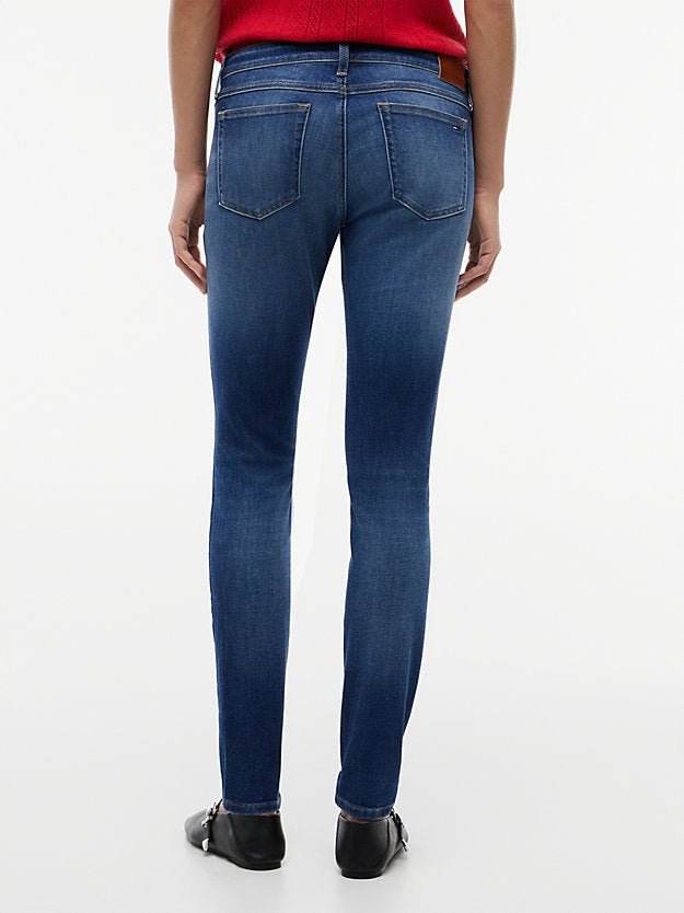 Faded Low Rise Skinny Jeans