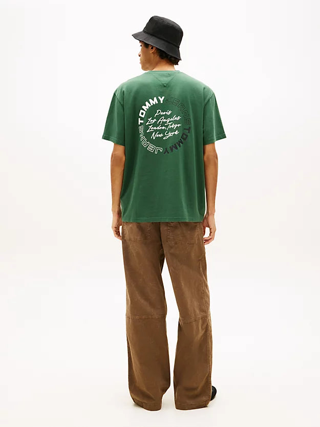 Circular Back Logo Relaxed T-Shirt