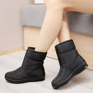 Bottes de neige montantes pour femme