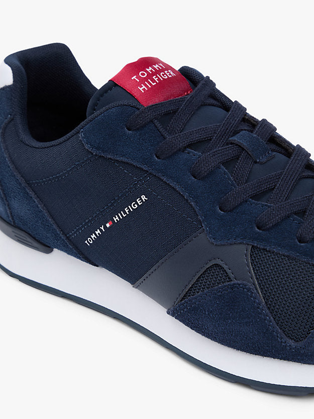 Mixed Texture Cleat Ripstop Trainers