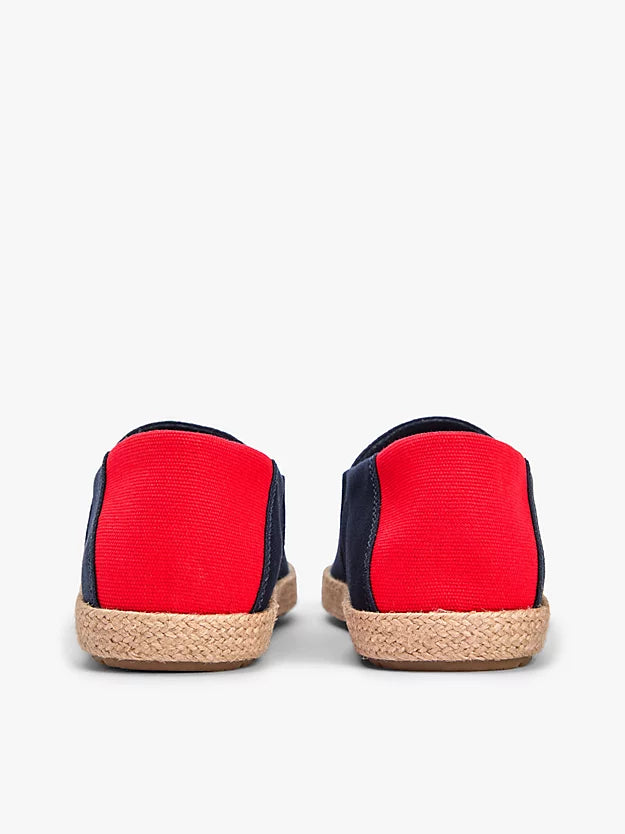 Flag Embroidery Canvas Espadrilles
