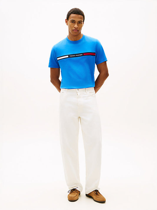 Logo Embroidery Insert Jersey T-Shirt