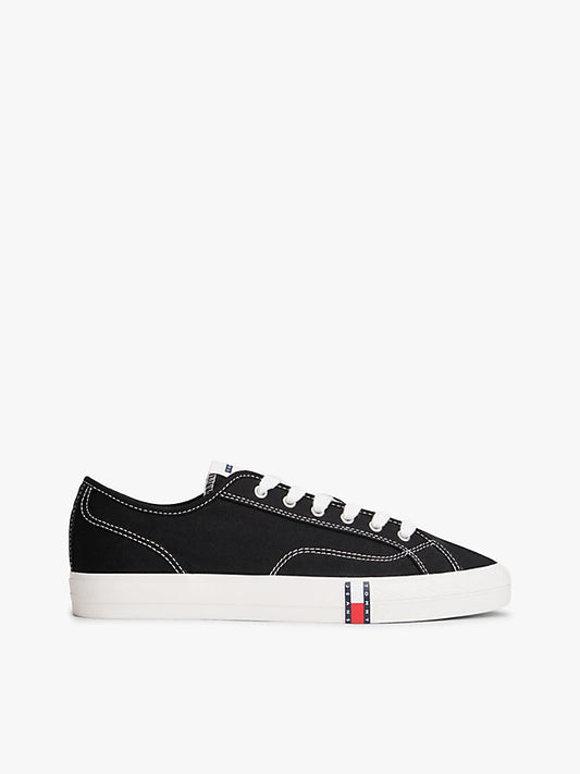 Archive Flag Stripe Canvas Trainers