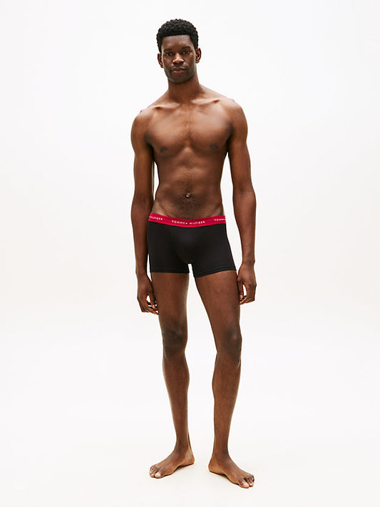 3-Pack Signature Repeat Logo Waistband Trunks