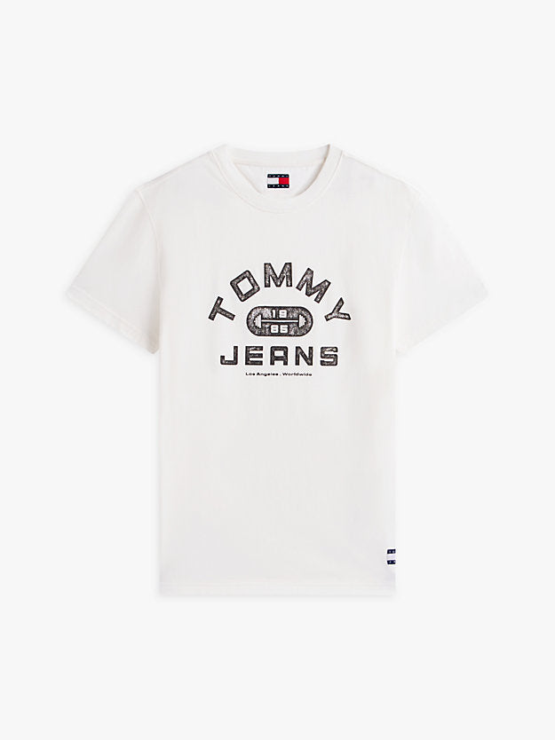 Graphic Crew Neck Jersey T-Shirt