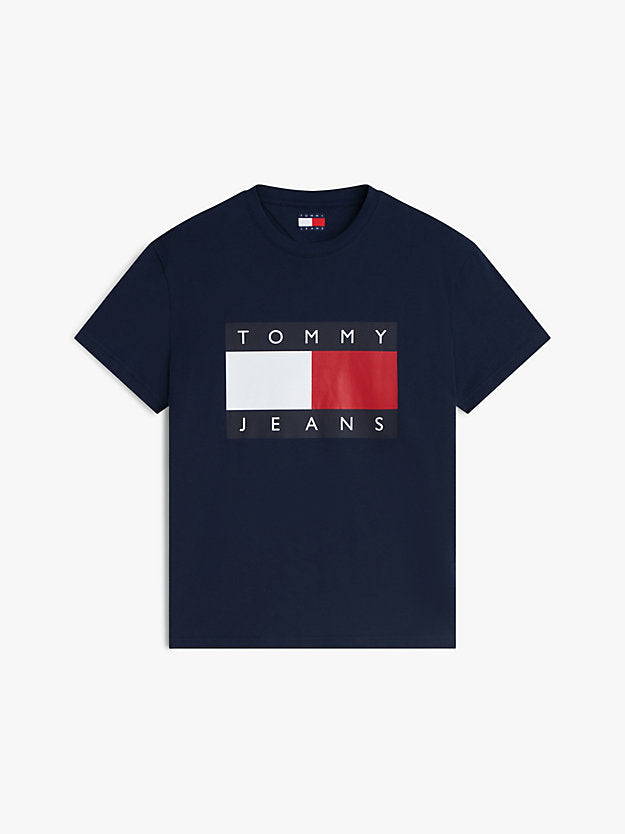 Flag Badge Crew Neck T-Shirt