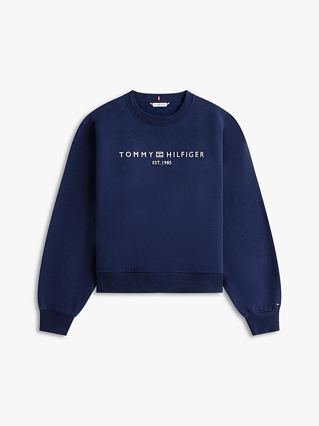 Logo Relaxed Fleece Sweatshirt