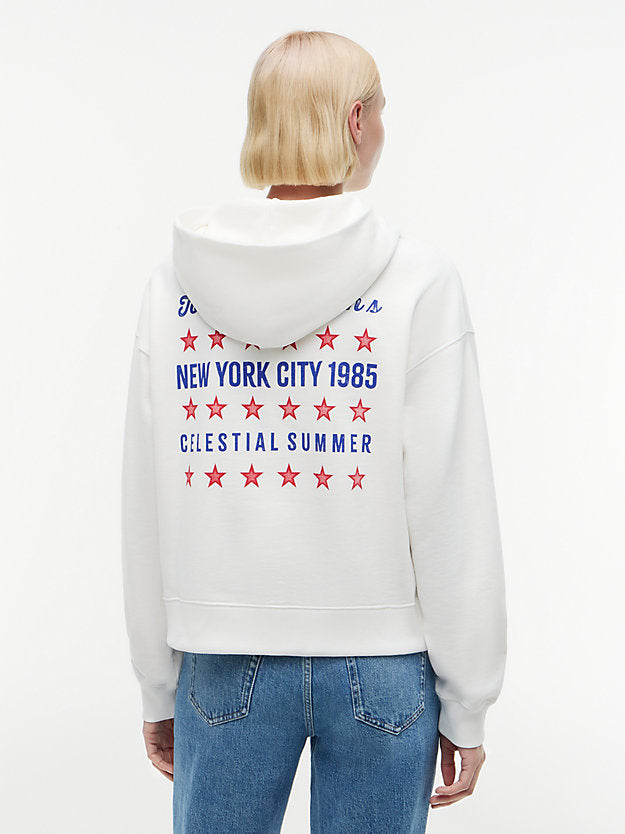 Back Graphic Boxy Hoody