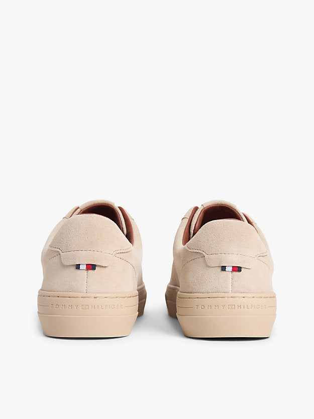 Premium Debossed Suede Trainers