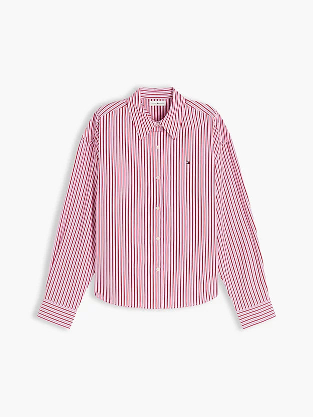 Boxy Fit Poplin Shirt