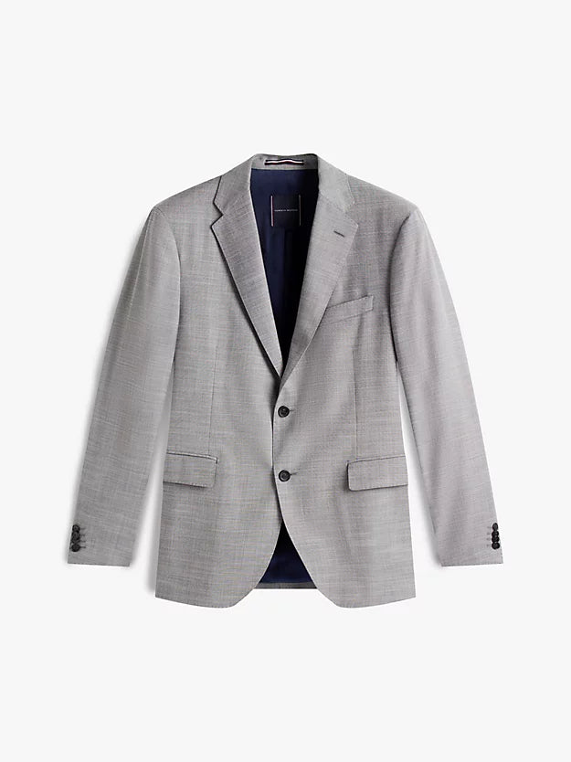 Textured Single Breasted Suit