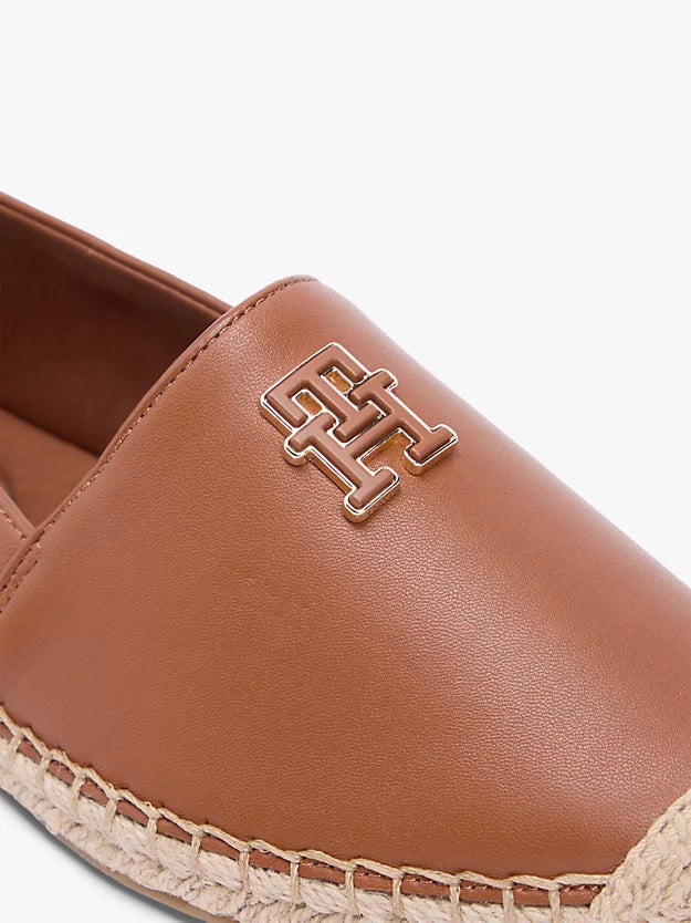 Monogram Leather Espadrilles