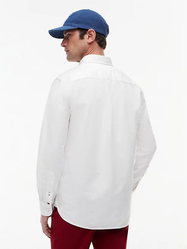 Heritage Regular Fit Logo Embroidery Oxford Shirt