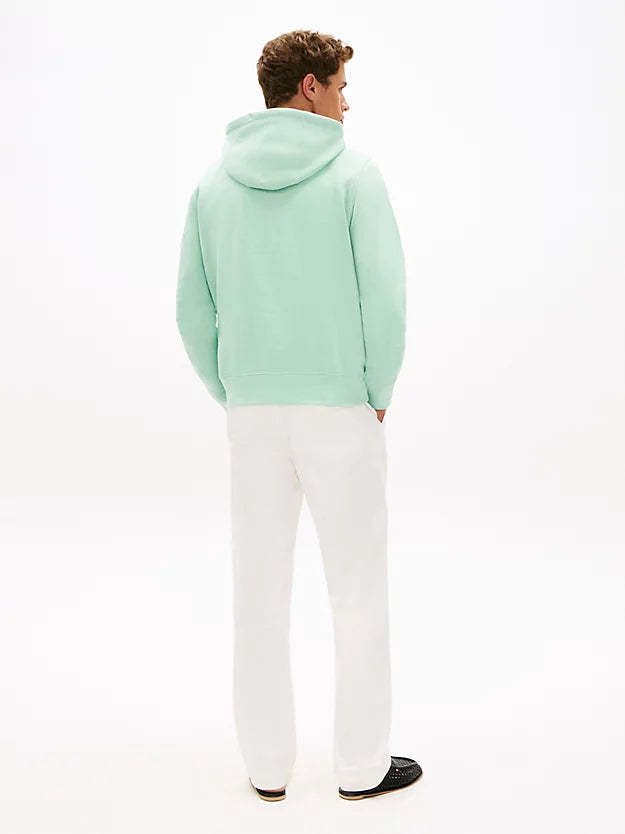 Logo Embroidery Fleece Hoody